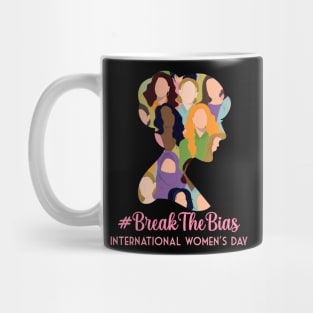 break the bias international womens day Mug